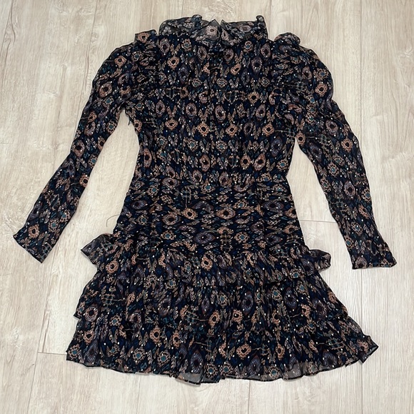 Ulla Johnson Esila ruffled mini dress, SIZE 8 NEW. 0181 - Picture 5 of 9